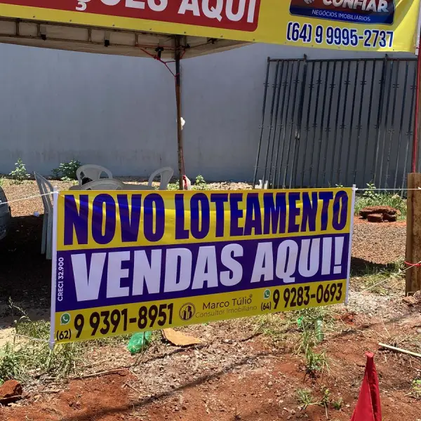 Banner de impressão digital em Goiânia da Flex Mídia CV