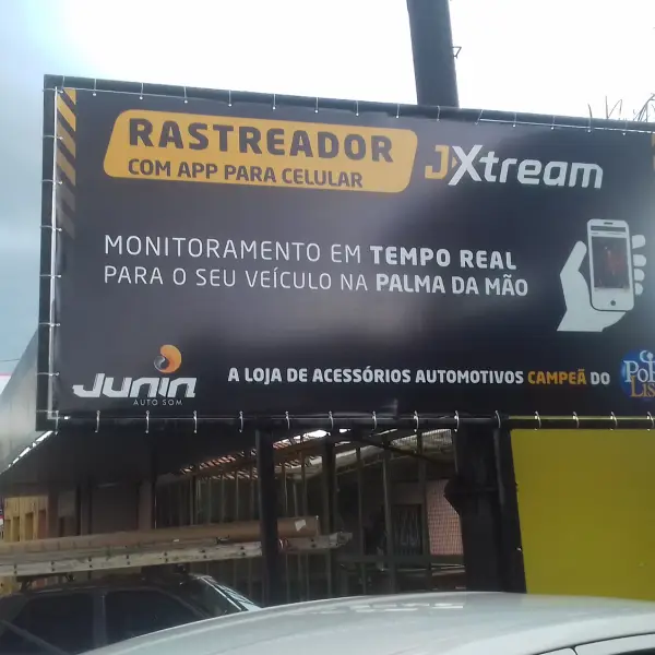 Banner para fachadas de lojas em Goiânia da Flex Mídia CV