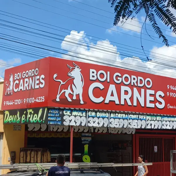 Banner para fachadas de lojas em Goiânia da Flex Mídia CV