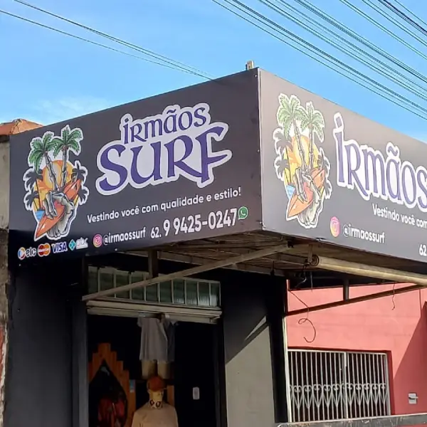 Criação de fachadas e banners personalizados em Goiânia da Flex Mídia CV