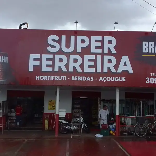 Fachadas comerciais em lona em Goiânia da Flex Mídia CV