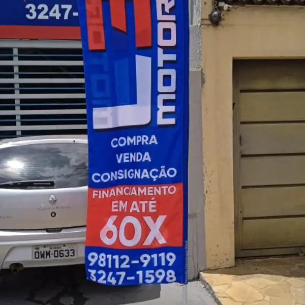 Flag banner personalizado em Goiânia da Flex Mídia CV