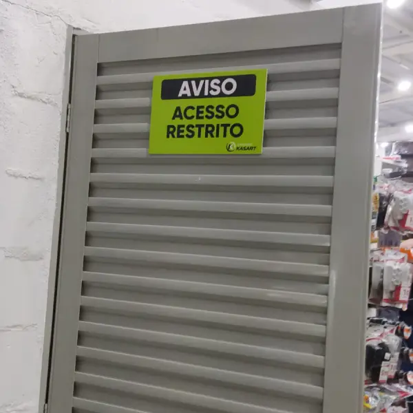 Placas de identificação para indústrias em Goiânia da Flex Mídia CV