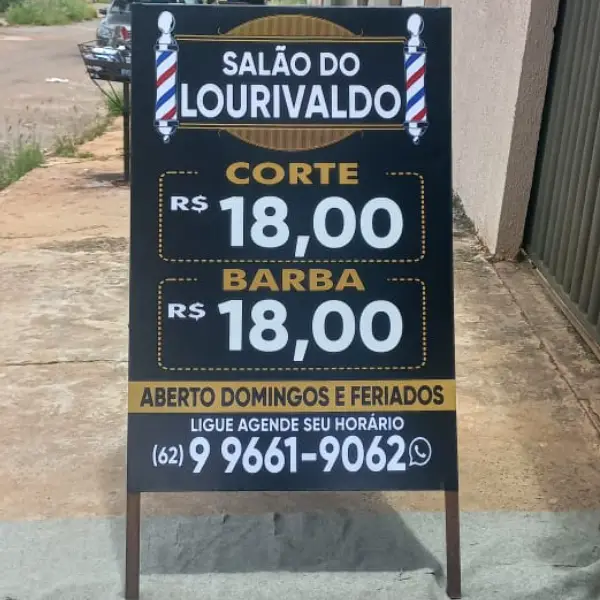 Placas informativas personalizadas em Goiânia da Flex Mídia CV