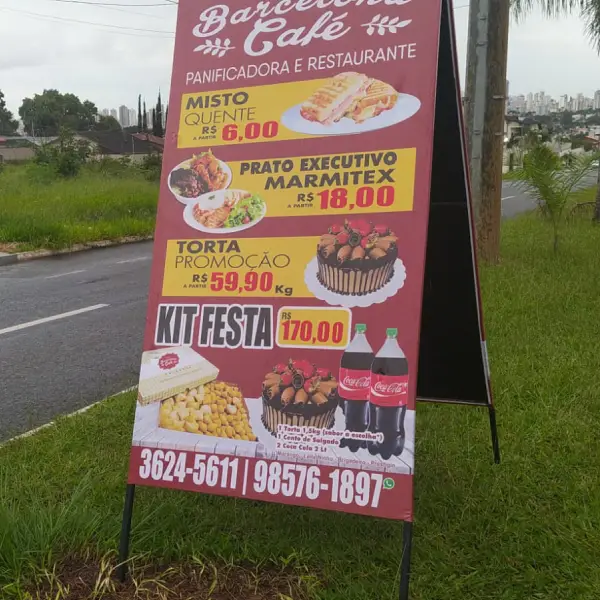 Placas informativas personalizadas em Goiânia da Flex Mídia CV